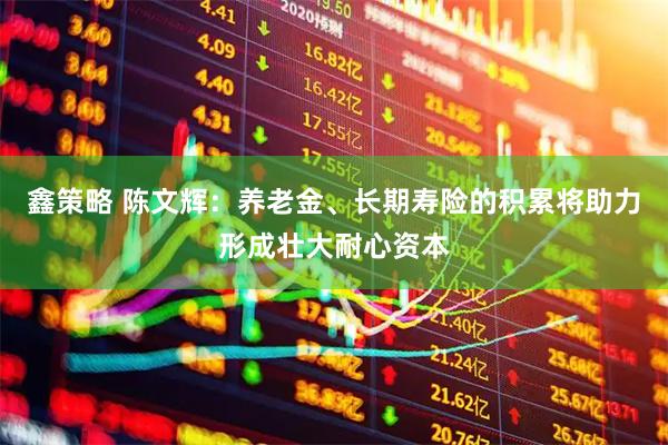 鑫策略 陈文辉：养老金、长期寿险的积累将助力形成壮大耐心资本